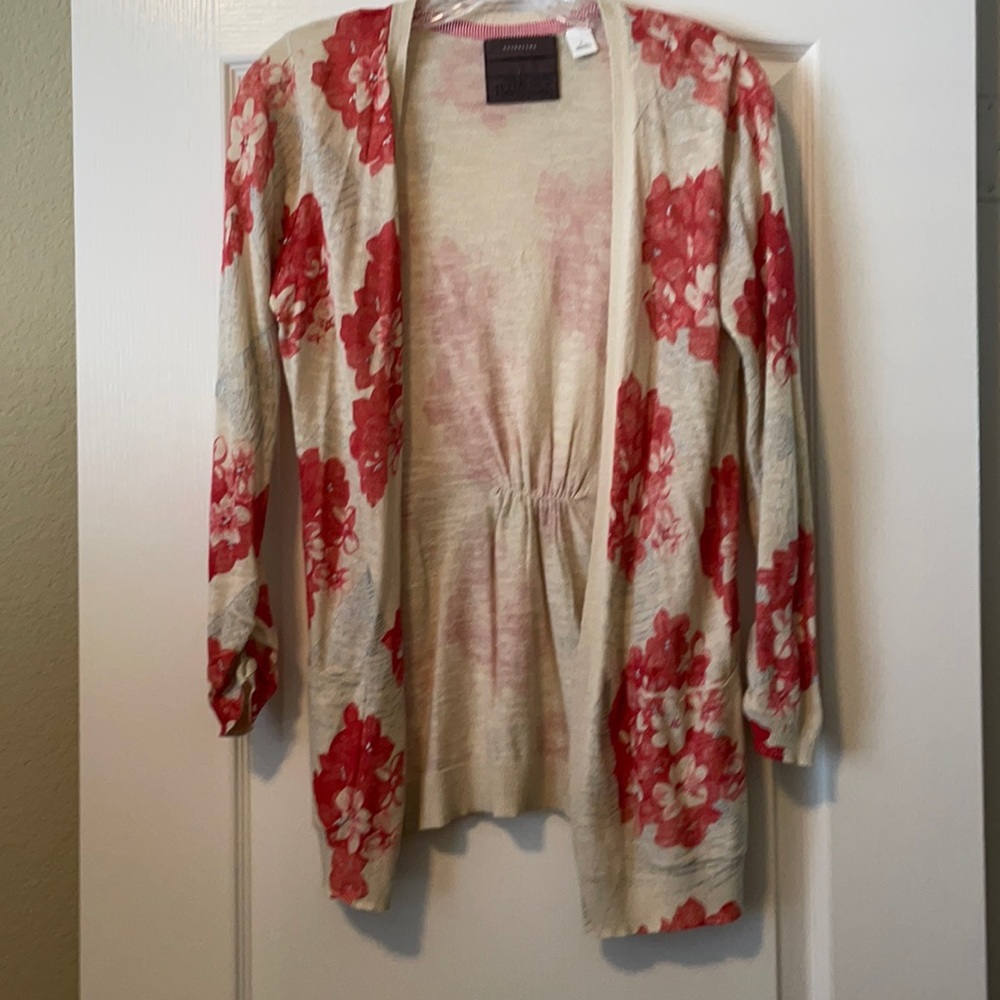 Open front lightweight knit cardigan